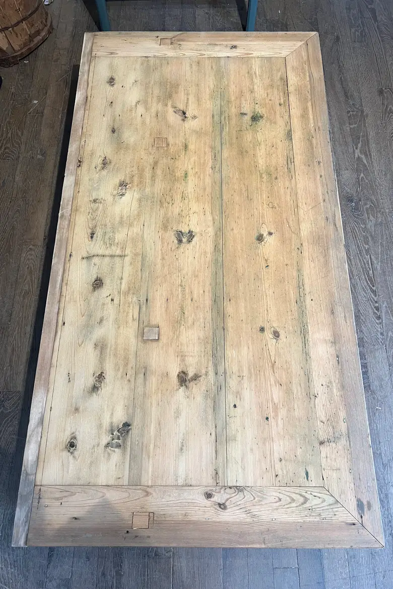 Table basse en sapin Début XXème