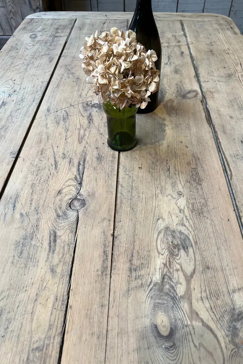Table basse en sapin Début XXème