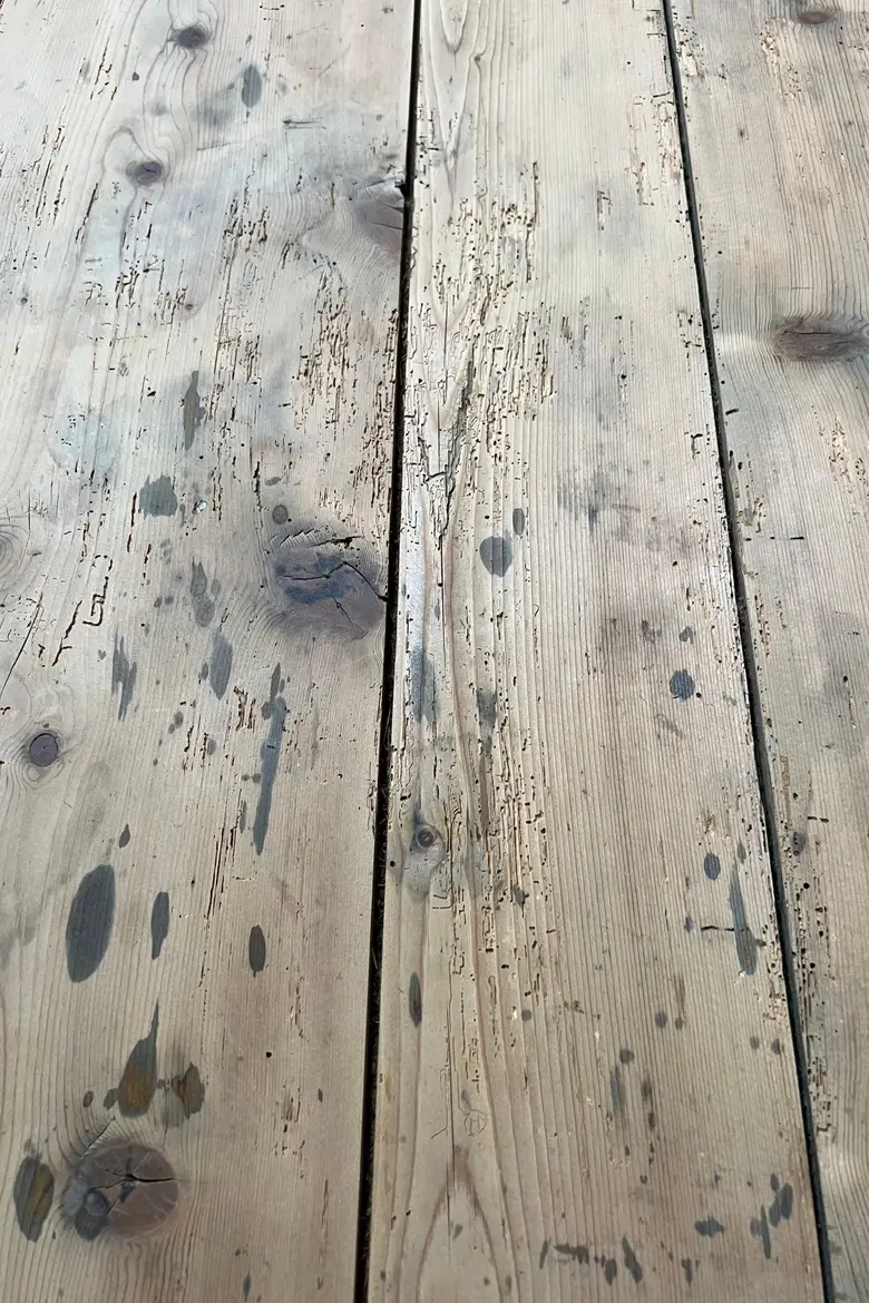 Table basse en sapin Début XXème