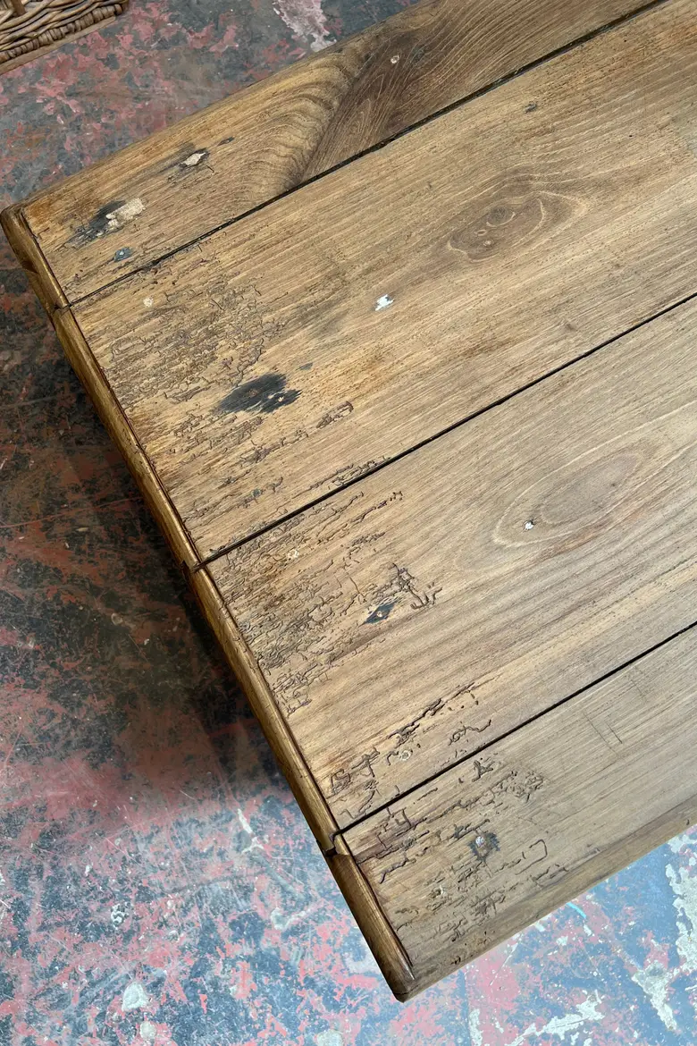Table basse en sapin Début XXème