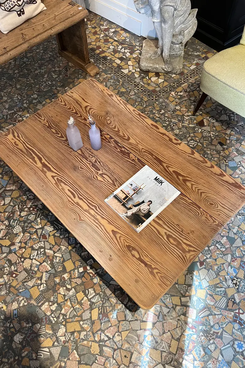 Table basse en sapin