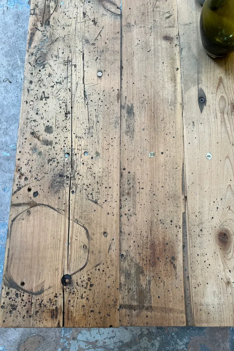 Table basse en sapin