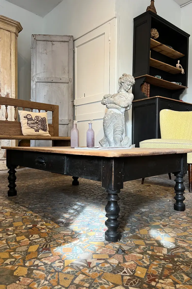 Table basse en sapin