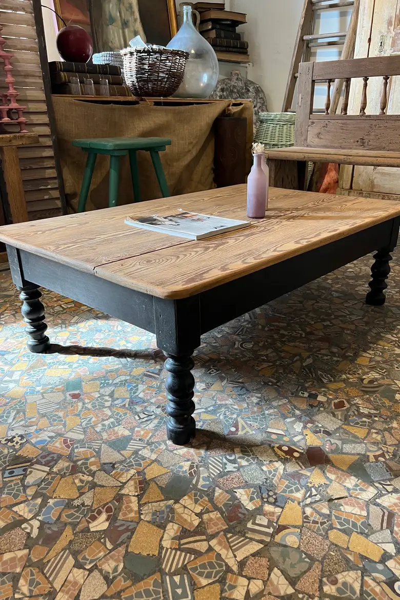Table basse en sapin