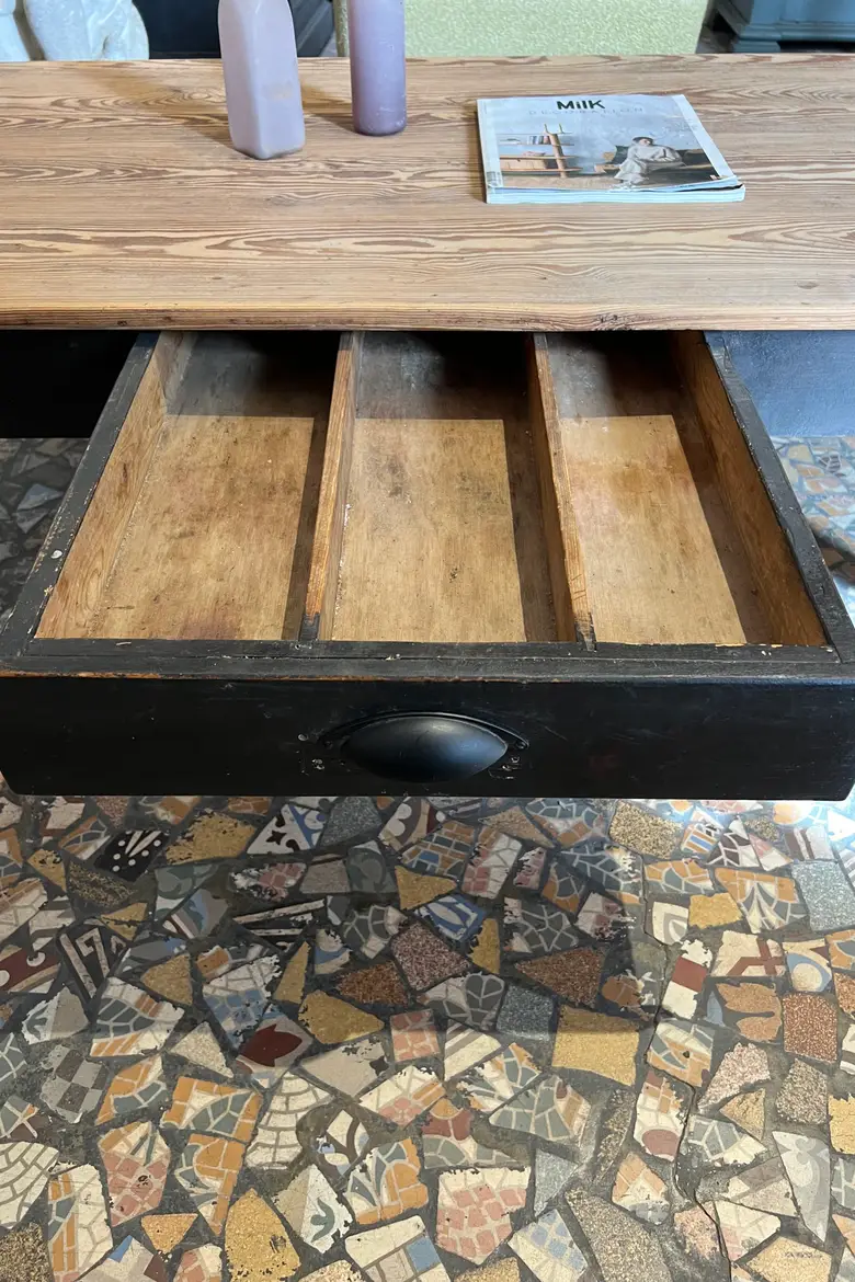 Table basse en sapin