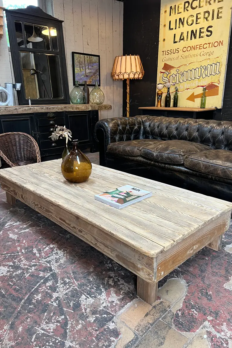 Table basse en sapin