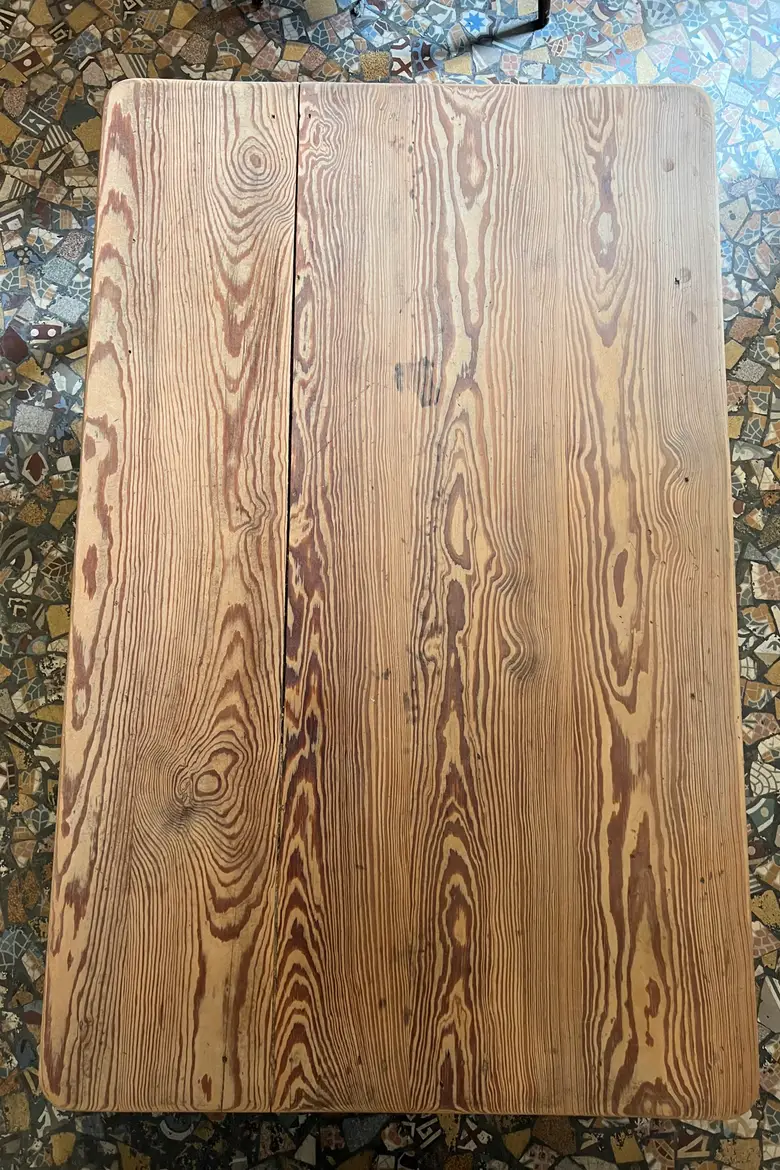Table basse en sapin