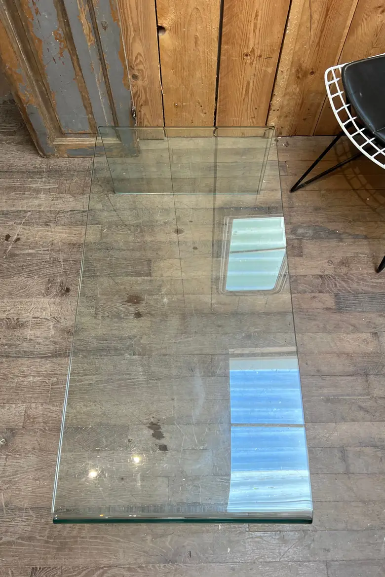 Table basse en verre Années 2000