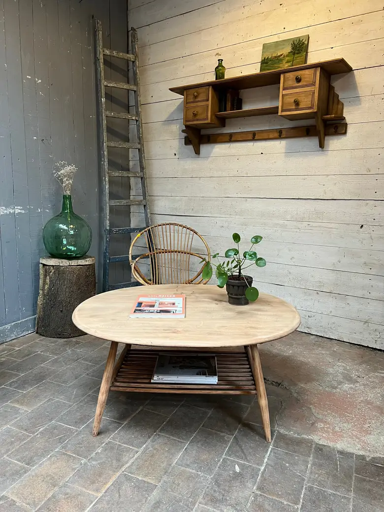 Table basse Ercol Années 60