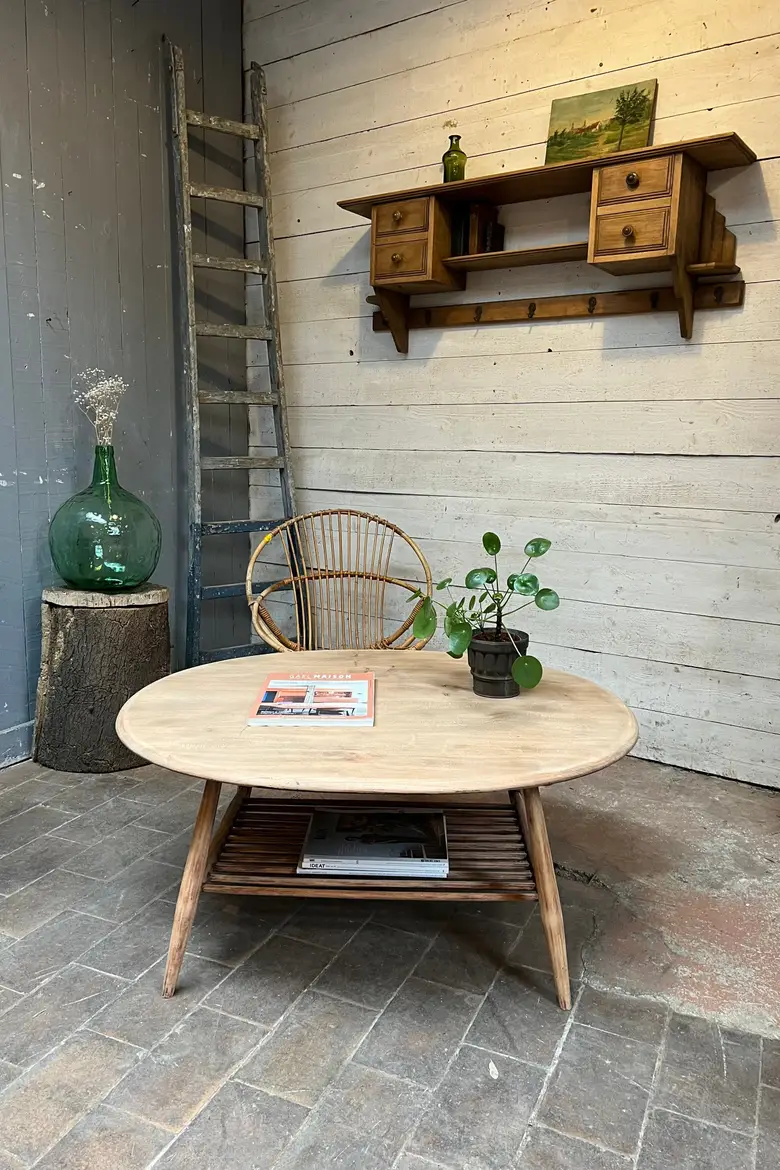 Table basse Ercol Années 60