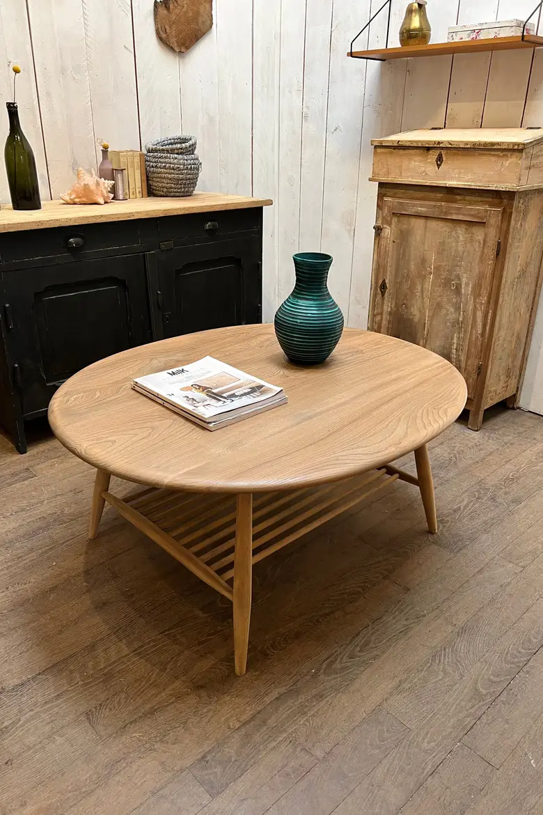 Table basse Ercol Années 60