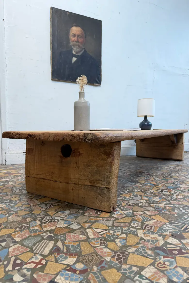 Table basse esprit japonais