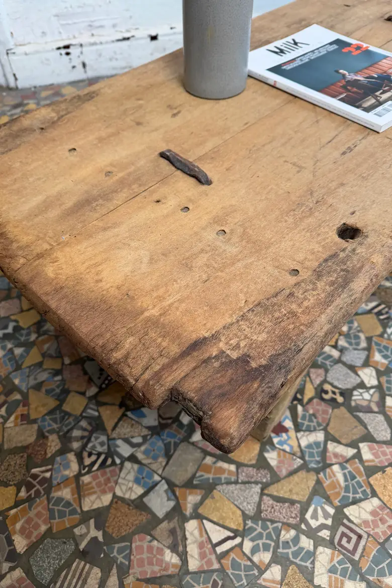 Table basse esprit japonais