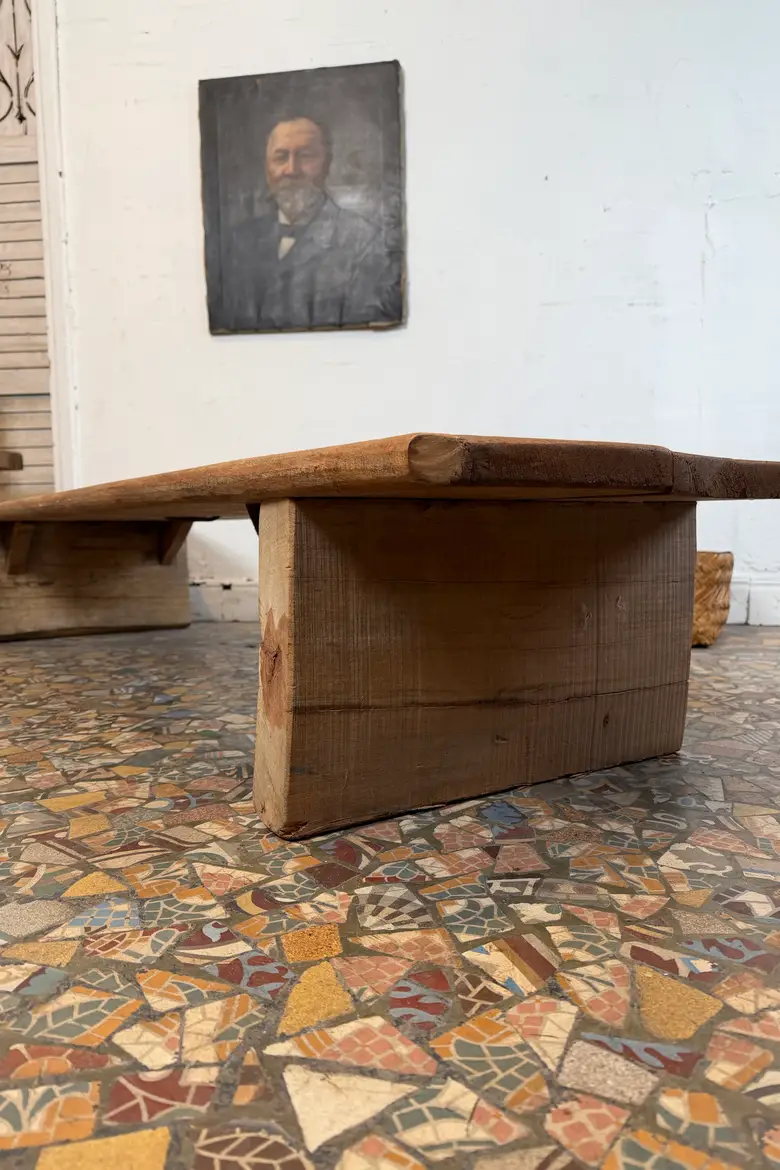 Table basse esprit japonais