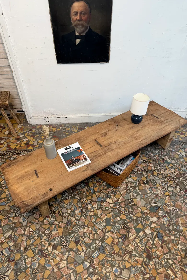 Table basse esprit japonais