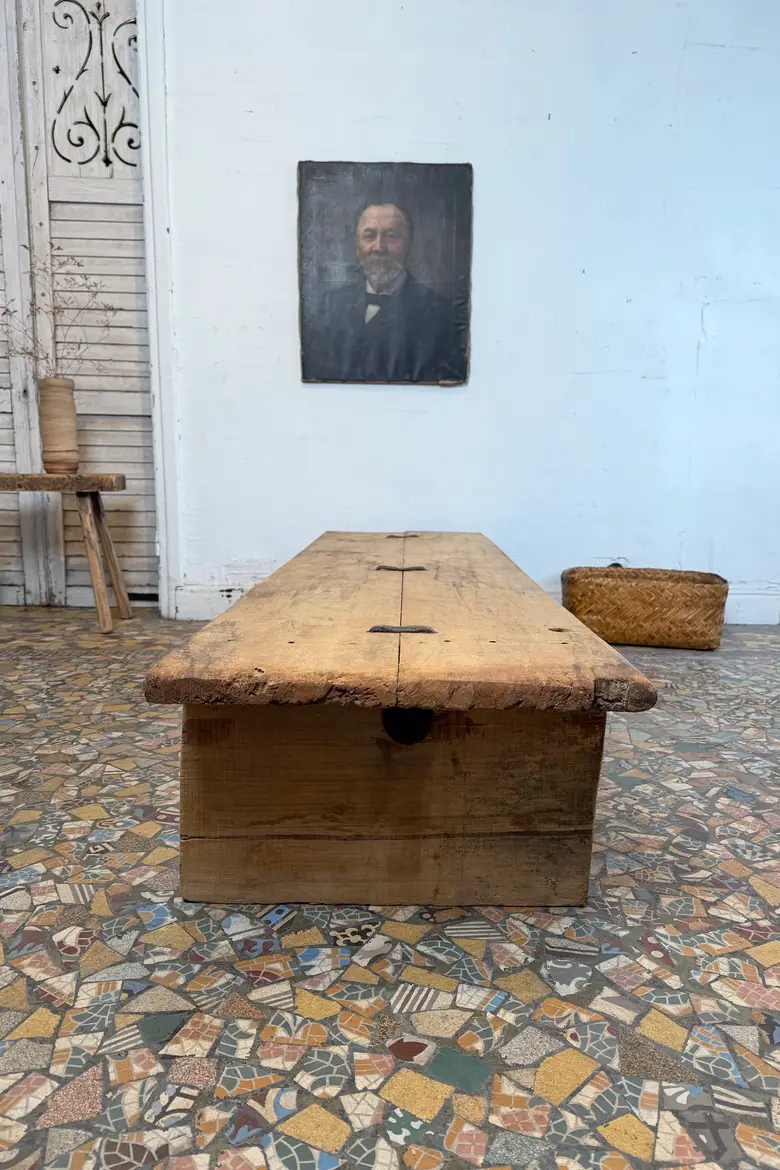 Table basse esprit japonais