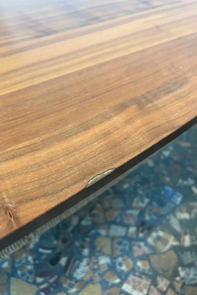 Table basse ovale