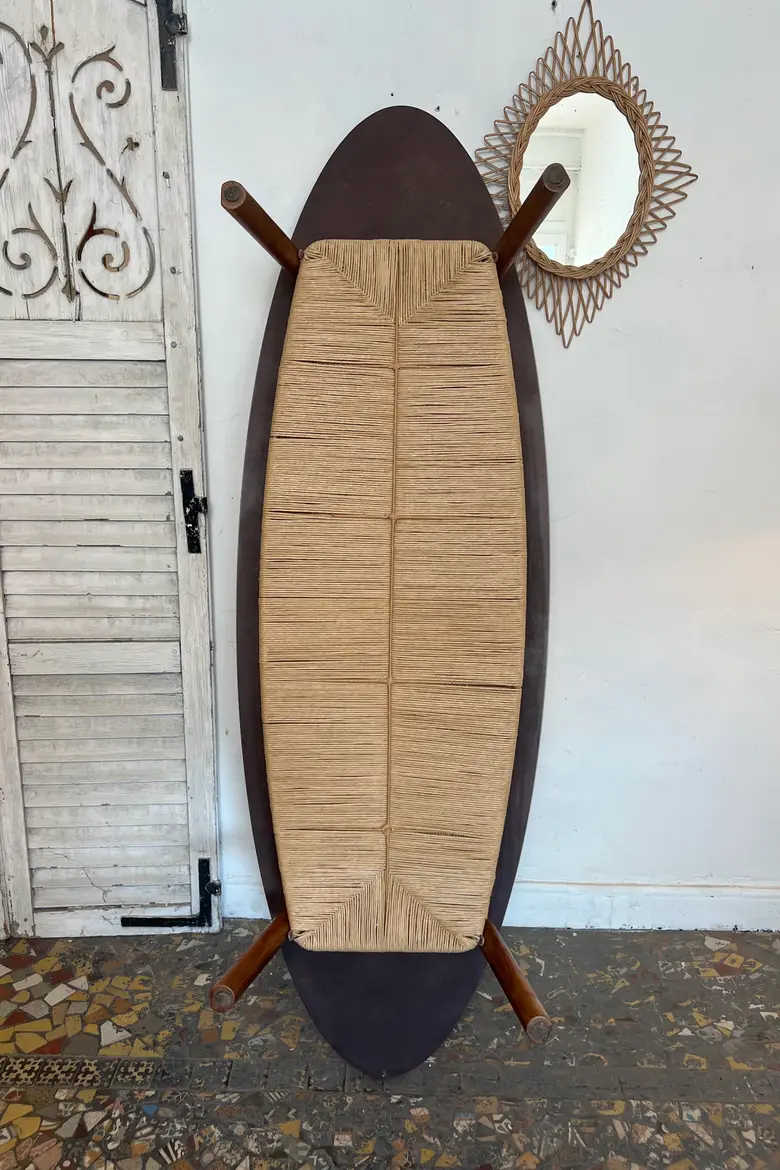 Table basse ovale