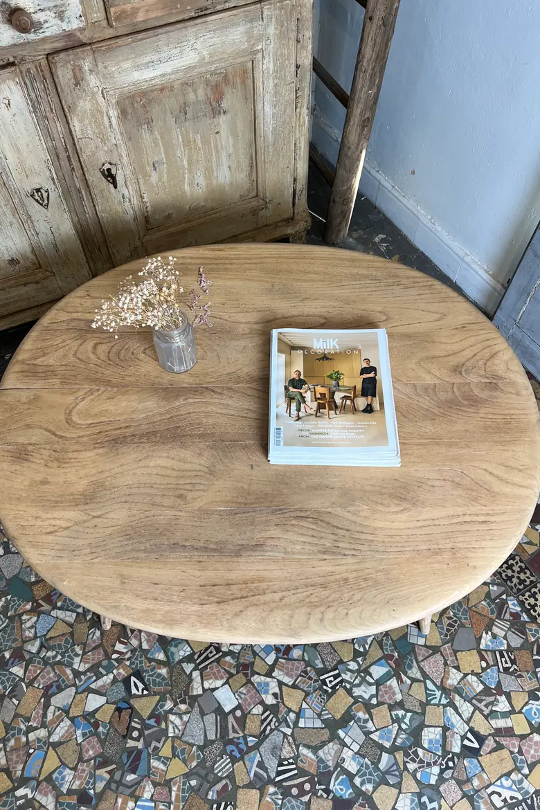 Table basse ovale Ercol