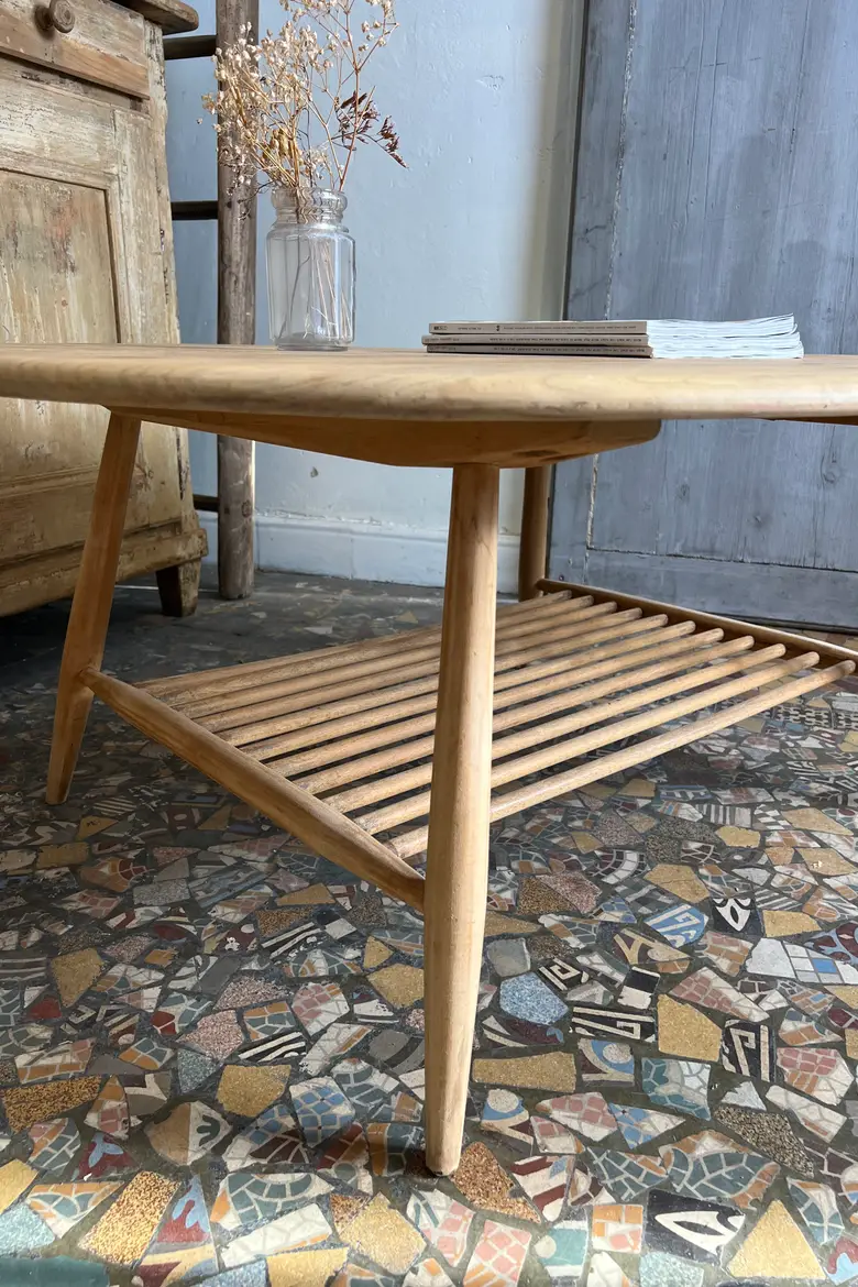 Table basse ovale Ercol