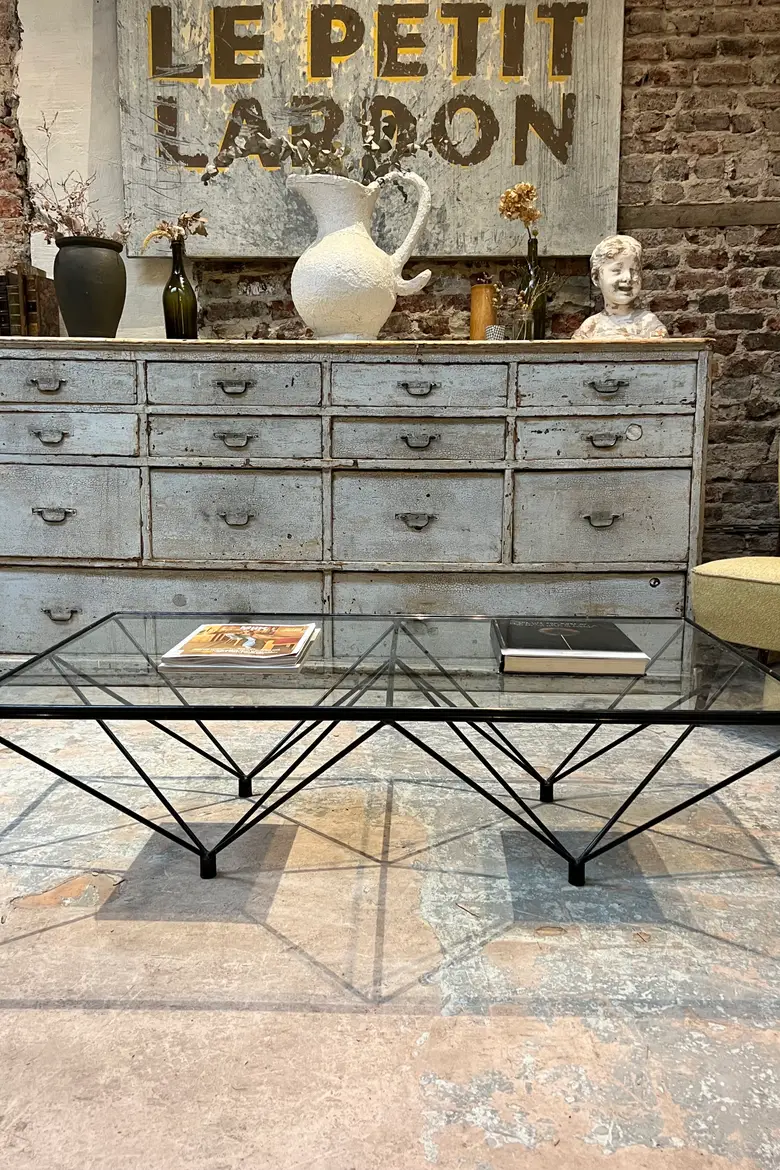 Table basse Paolo Piva année 80