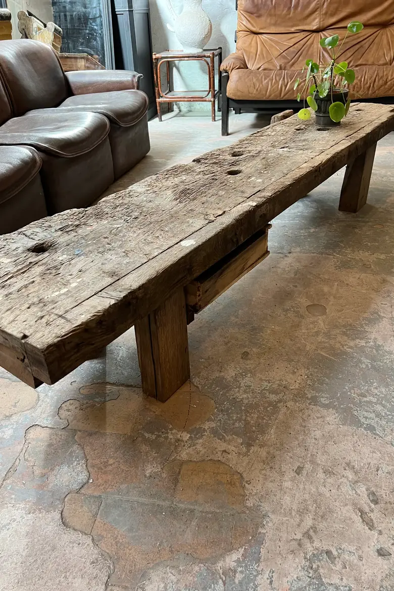 Table basse primitive