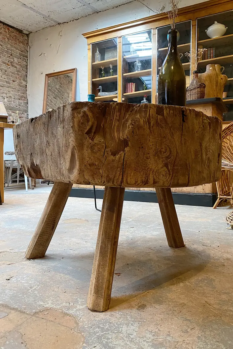 Table basse primitive Début XXème