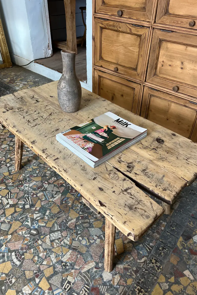 Table basse primitive Début XXème