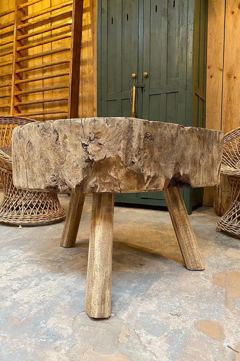 Table basse primitive Début XXème