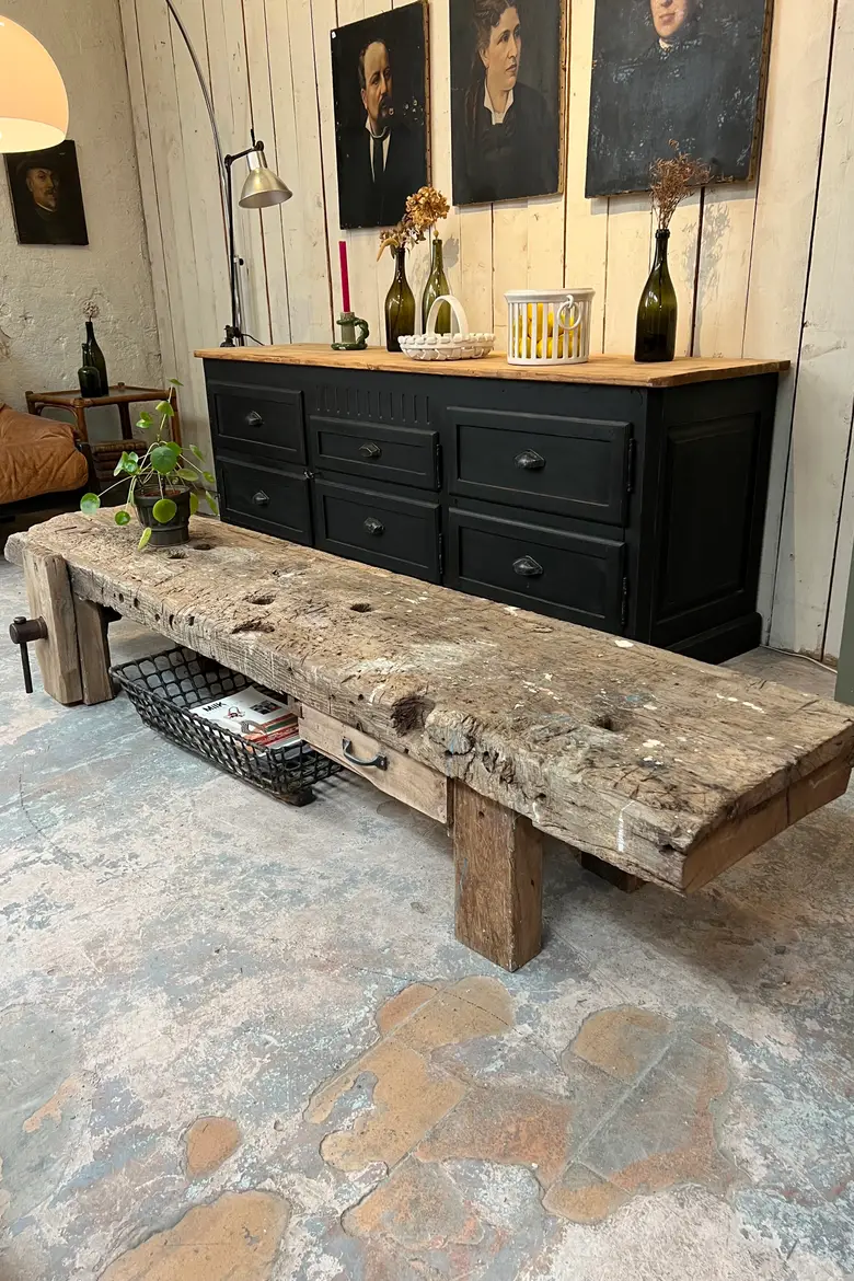 Table basse primitive