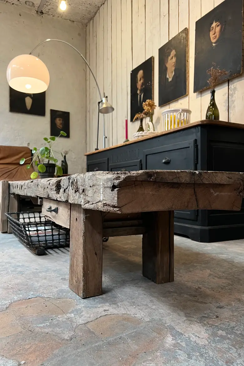 Table basse primitive
