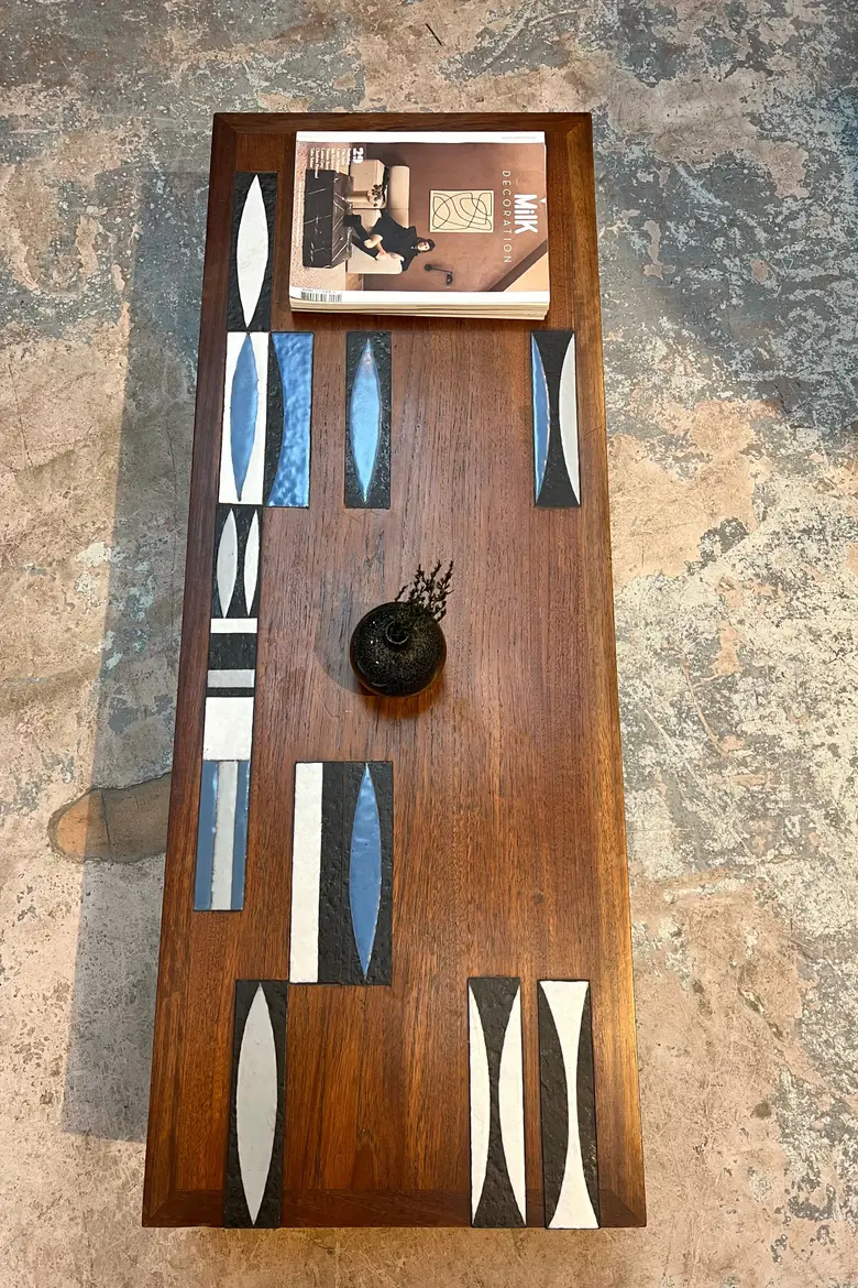 Table basse Roger Capron 1970