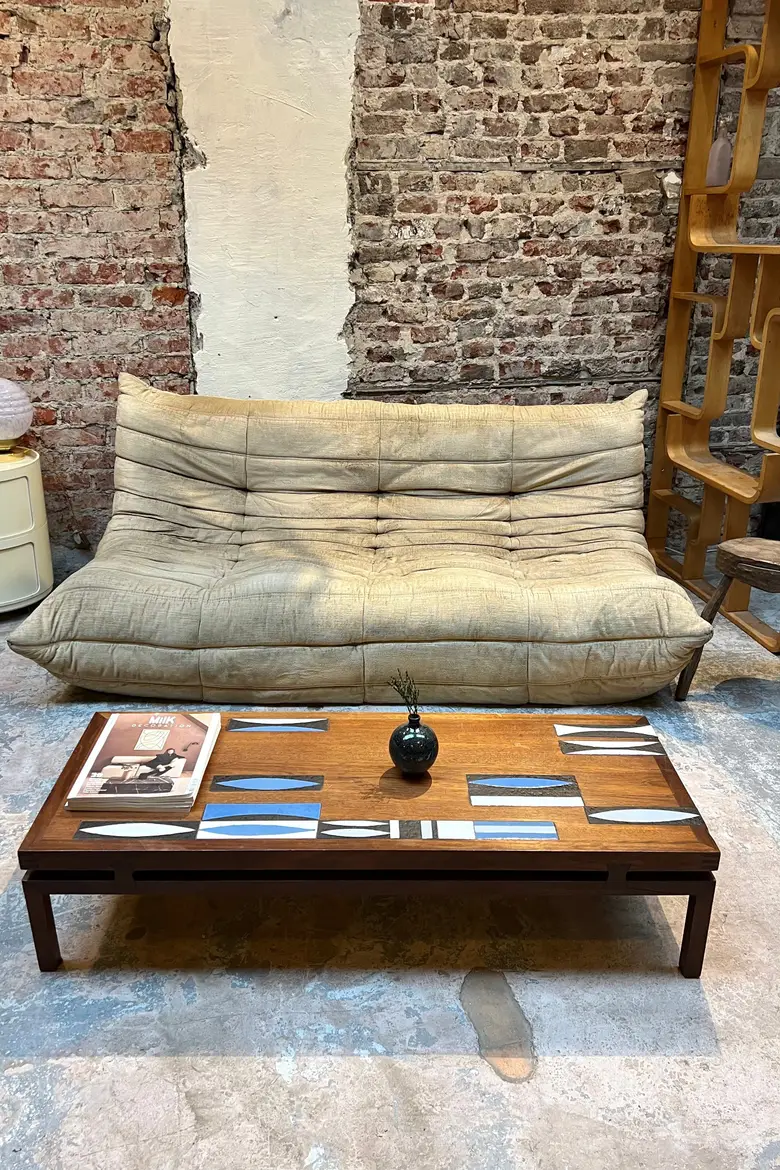 Table basse Roger Capron 1970