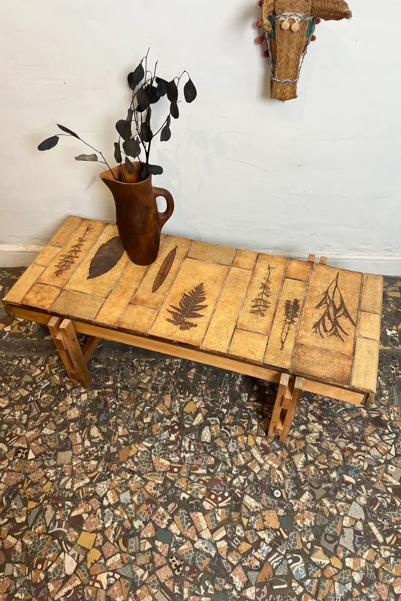 Table basse Roger Capron – années 50/60