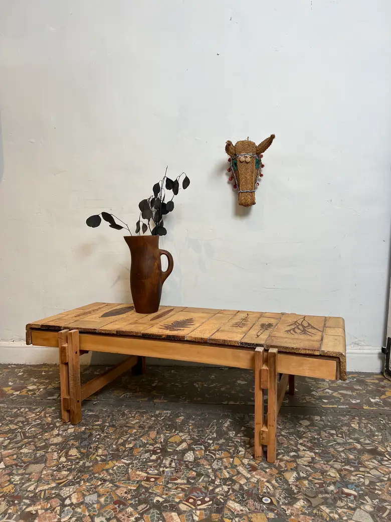 Table basse Roger Capron – années 50/60