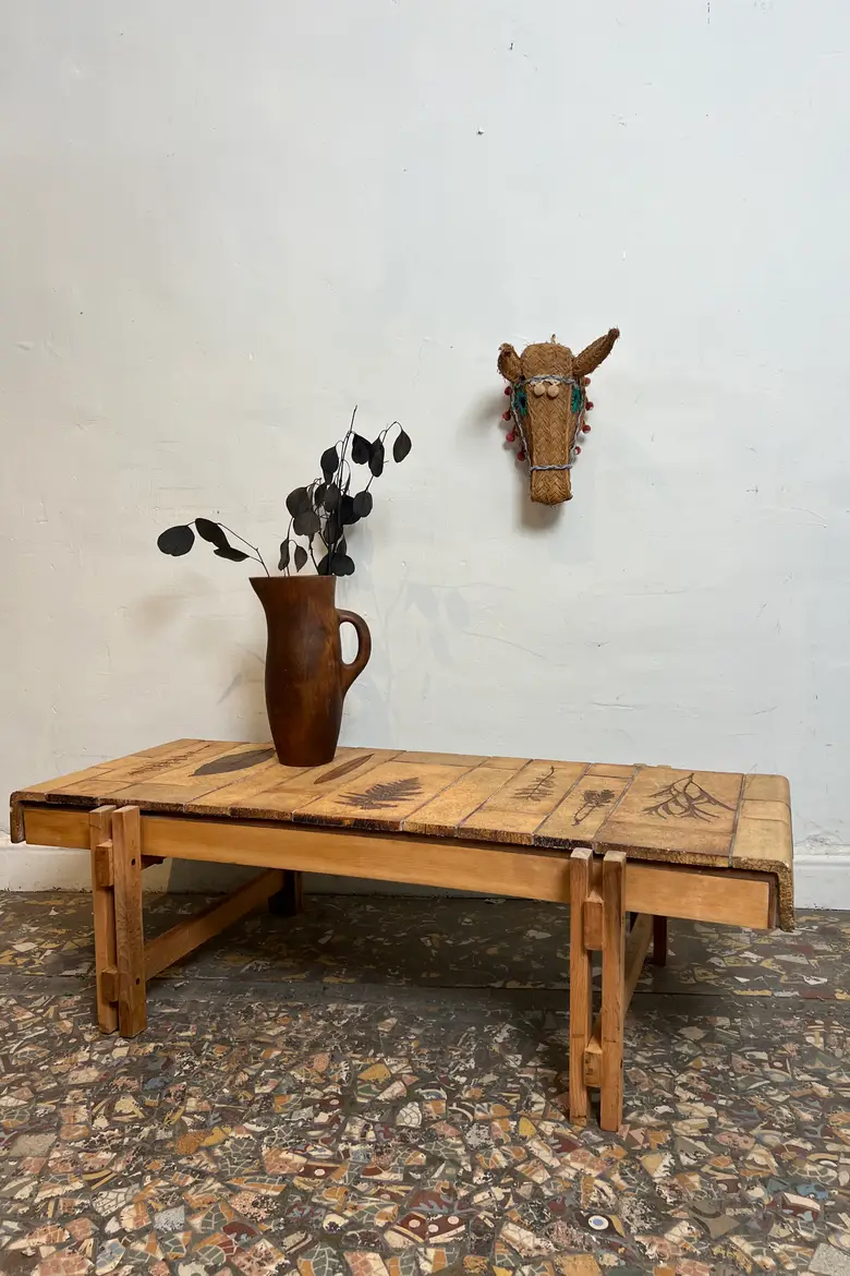 Table basse Roger Capron – années 50/60