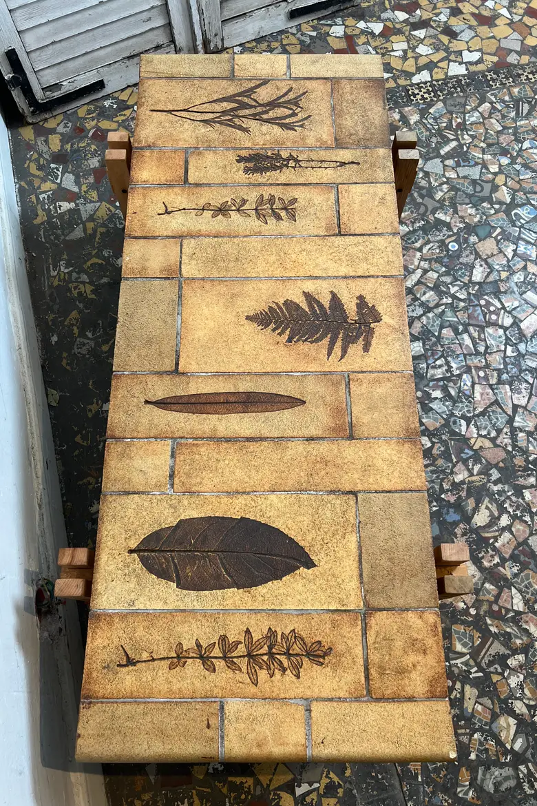 Table basse Roger Capron – années 50/60