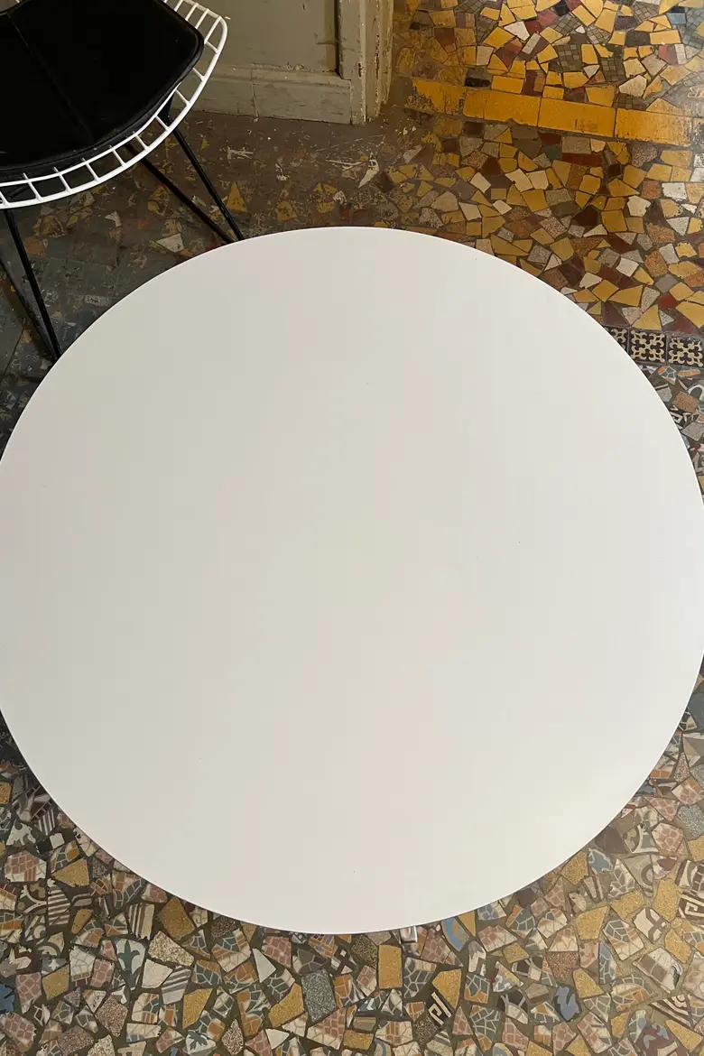 Table basse ronde vintage Années 60