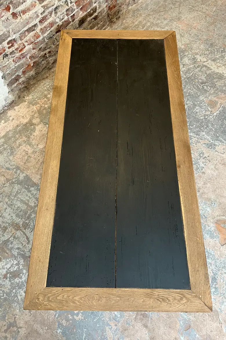 Table basse rustique en chêne