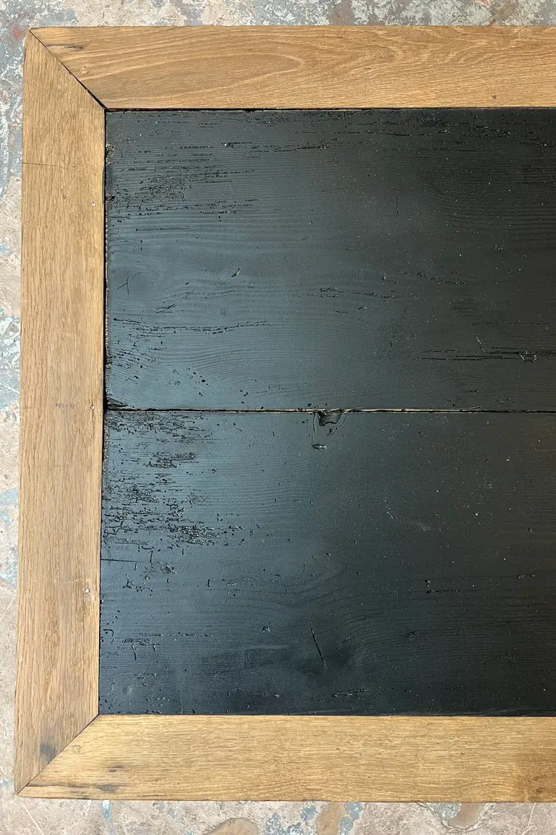 Table basse rustique en chêne