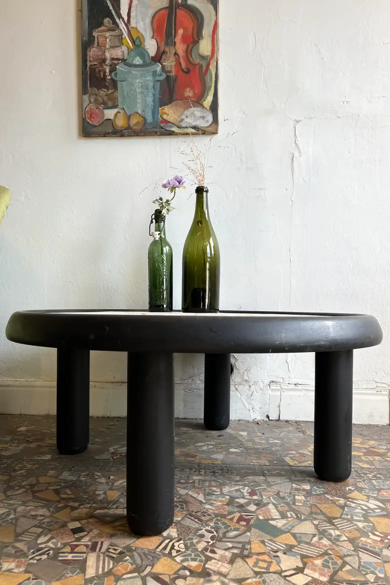 Table basse signée Barrois année 60