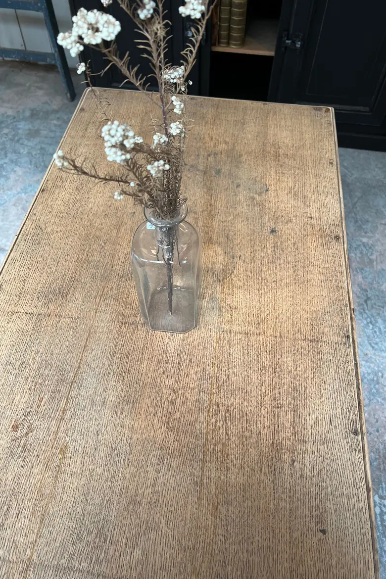 Table bistrot en chêne Début XXème