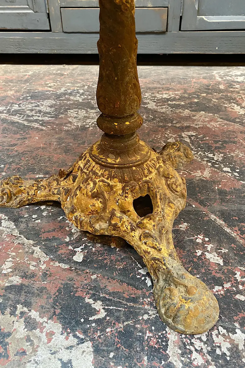Table de bistrot en chêne Début XXème
