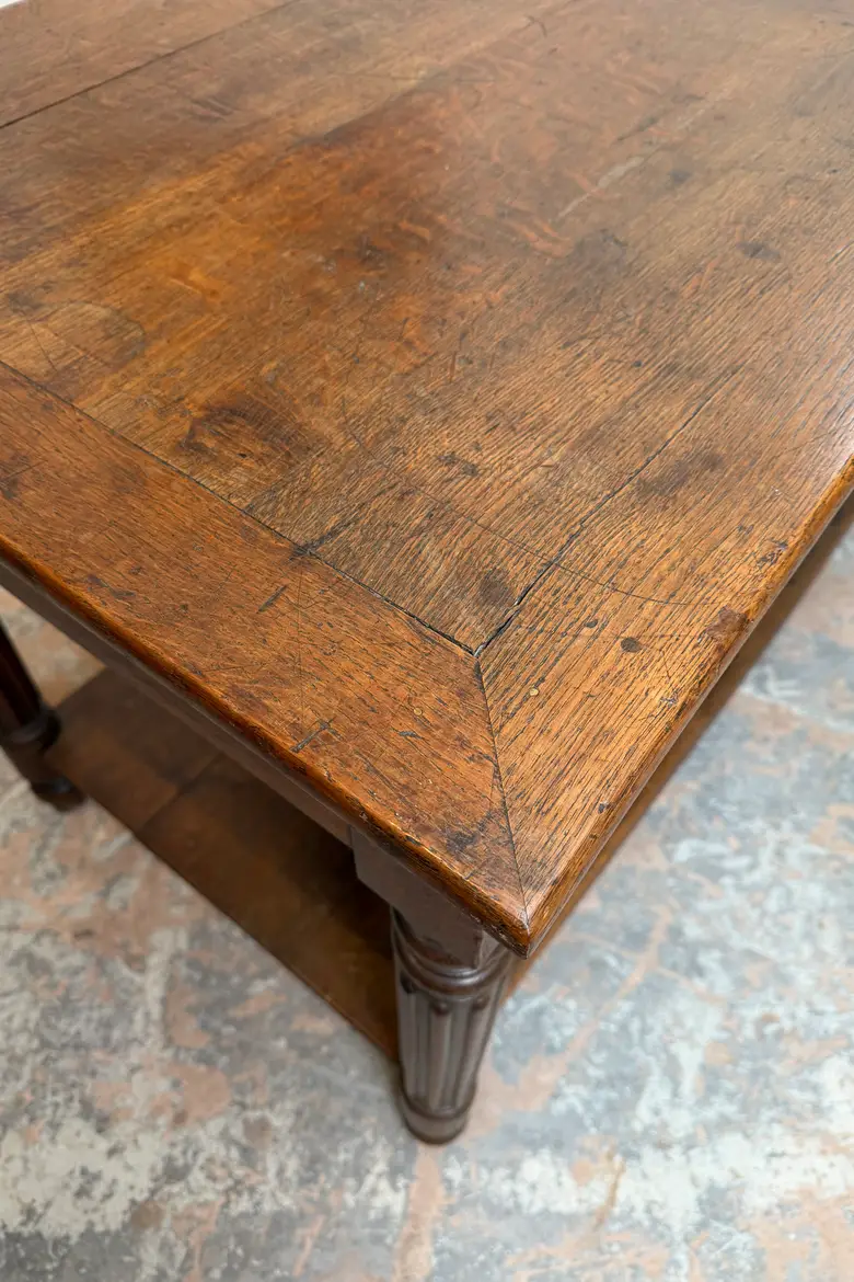 Table de drapier du XIXe siècle