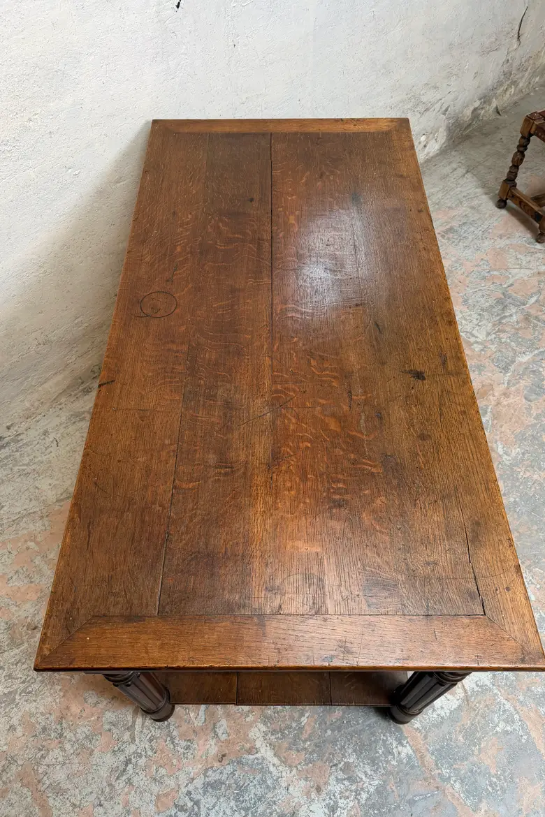 Table de drapier du XIXe siècle