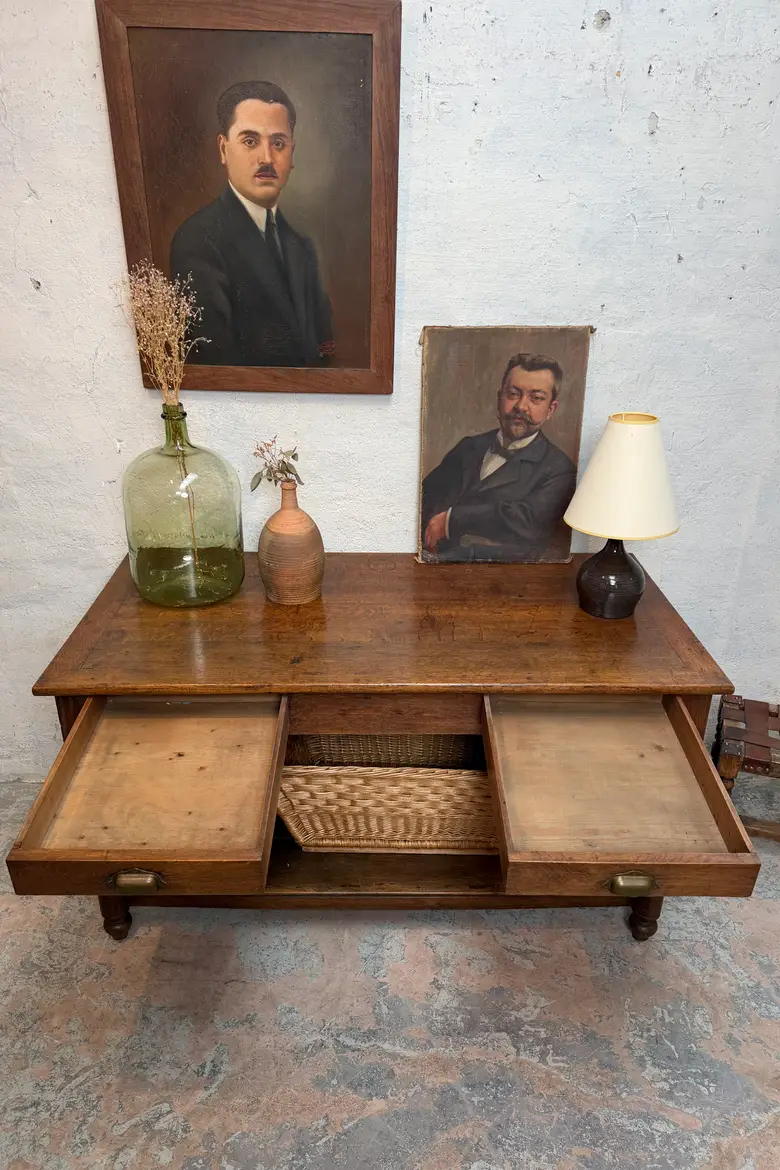 Table de drapier du XIXe siècle