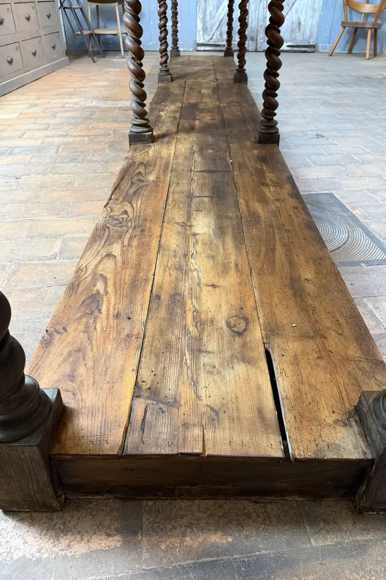 Table de drapier en chêne – XIXe siècle