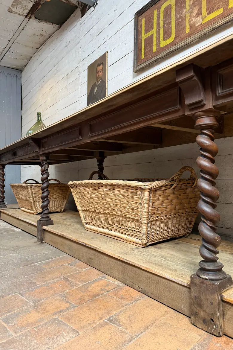 Table de drapier en chêne – XIXe siècle