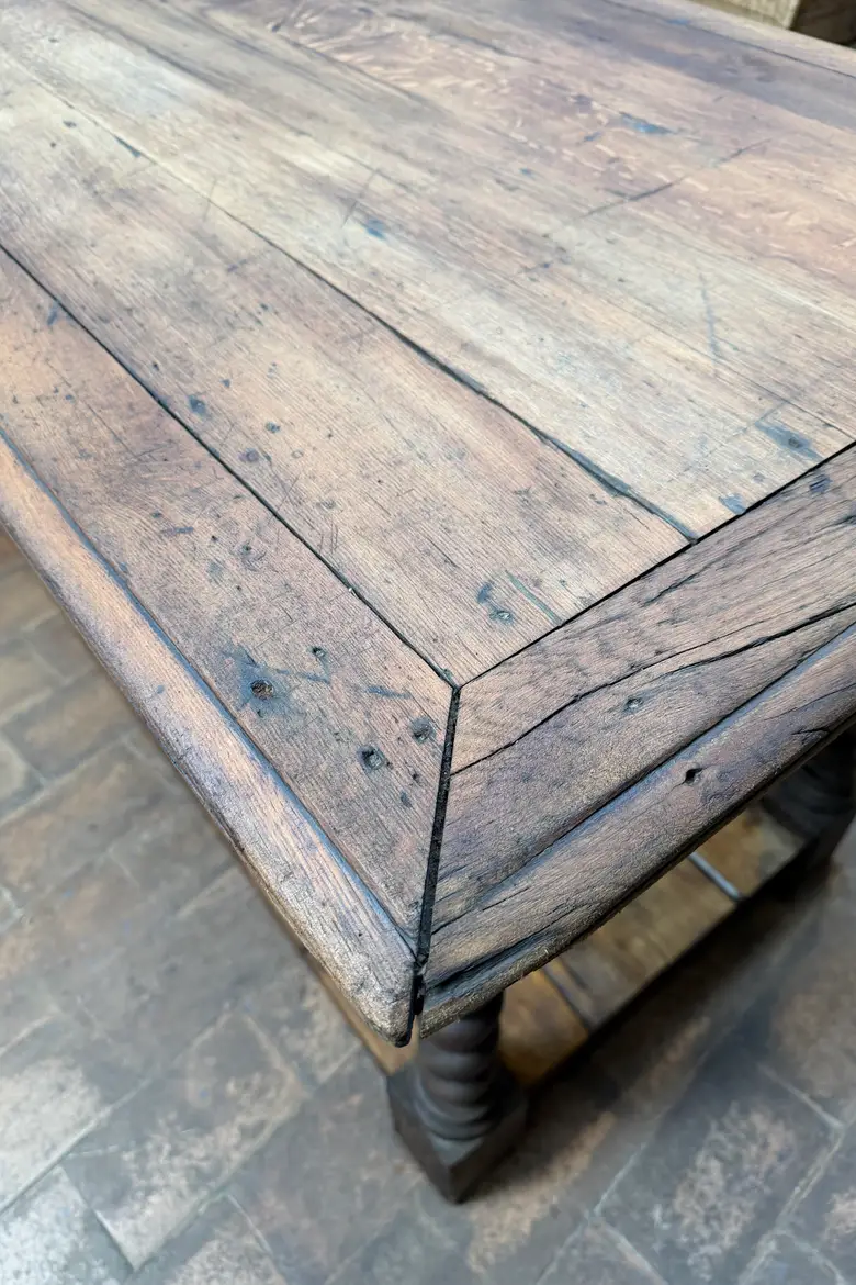 Table de drapier en chêne – XIXe siècle