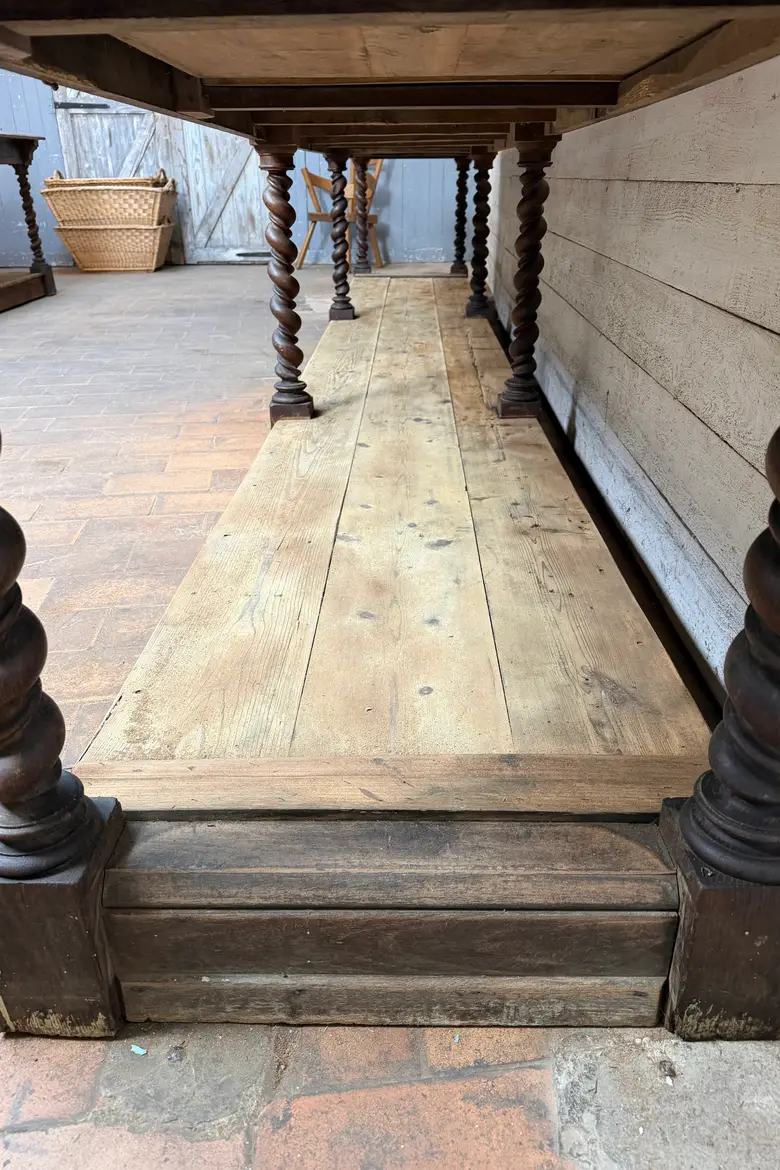 Table de drapier en chêne – XIXe siècle